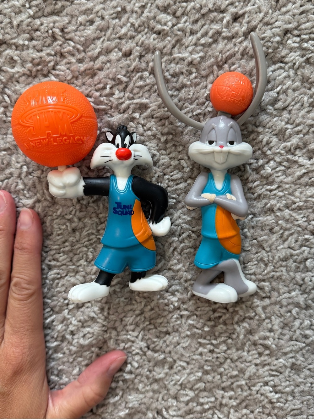 Looney Tunes Tune Sylvester & Bugs McDonalds Happy Meal Toys